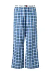 Tommy Hilfiger Underwear Pižaminės kelnės gencijono spalva / geltona / juoda / balta