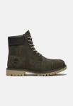 TIMBERLAND Auliniai batai su rai&scaron;teliais rusvai žalia / tamsiai žalia