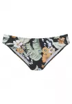 SUNSEEKER Bikinio kelnaitės &scaron;viesiai ruda / smaragdinė spalva / juoda / balta