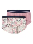 NAME IT Apatinės kelnaitės 'Hipster' auksas / ry&scaron;kiai rožinė spalva / juoda