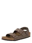 BIRKENSTOCK Atviri batai 'Milano' mokos spalva