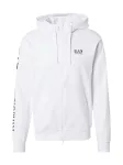 EA7 Emporio Armani Džemperis juoda / balta