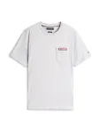 TOMMY HILFIGER Mar&scaron;kinėliai 'AMERICANA' tamsiai mėlyna jūros spalva / &scaron;viesiai pilka / raudona