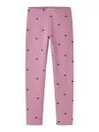 NAME IT Tamprės 'NKFDAVINA' rausvai violetinė spalva / juoda