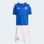 ADIDAS PERFORMANCE Sportinis kostiumas 'Italy 26 Home Kids' mėlyna / mi&scaron;rios spalvos / balta