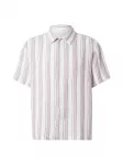 JACK & JONES Mar&scaron;kiniai 'JORNantucket' tamsiai raudona / balta