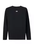 Nike Sportswear Megztinis be užsegimo 'Club' juoda / balta