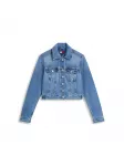 Tommy Jeans Demisezoninė striukė tamsiai (džinso) mėlyna