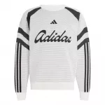ADIDAS SPORTSWEAR Sportinis megztinis 'House Of Tiro' juoda / balta