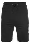LONSDALE Kelnės 'Fringford' juoda / balta