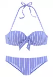 VIVANCE by LASCANA Bikinis &scaron;viesiai mėlyna / balta