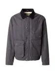 JACK & JONES Demisezoninė striukė 'JPRBLUcomo' tamsiai pilka / juoda