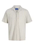 JACK & JONES Mar&scaron;kiniai 'JORSummer Luke' kremo / &scaron;viesiai mėlyna