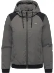 Ragwear Demisezoninė striukė 'Chinta' tamsiai pilka / juoda