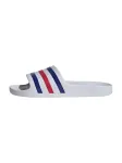 ADIDAS ORIGINALS &Scaron;lepetės 'ADILETTE AQUA' tamsiai mėlyna / raudona / balta