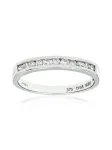 DIAMANT LETERNEL Žiedas 'Eternity' sidabrinė