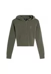 Juicy Couture Kardiganas 'MAYA' alyvuogių spalva