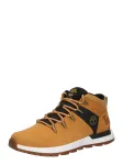 TIMBERLAND Auliniai batai su rai&scaron;teliais 'Sprint Trekker' rusvai rausva / juoda