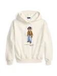 Polo Ralph Lauren Megztinis be užsegimo 'Island' tamsiai (džinso) mėlyna / &scaron;okolado spalva / tamsiai ruda / balta