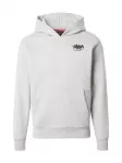 ALPHA INDUSTRIES Megztinis be užsegimo 'Signature' &scaron;viesiai pilka