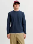 JACK & JONES Megztinis 'JORFREDERIKSBERG' tamsiai mėlyna