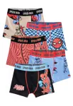 Next Apatinės kelnaitės 'Spiderman' smėlio spalva / &scaron;viesiai mėlyna / raudona / juoda