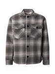 Jack & Jones Premium Demisezoninė striukė 'JPRBLURAYLE' pilka / tamsiai pilka