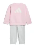 ADIDAS SPORTSWEAR Treniruočių kostiumas 'Essentials' &scaron;viesiai pilka / rožių spalva / balk&scaron;va