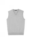 GOBI Cashmere Liemenė 'Men's Essential V-Neck Cashmere Vest' dūmų pilka