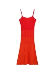 Desigual Suknelė oranžinė-raudona