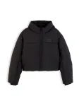 Tommy Jeans Žieminė striukė juoda