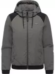 Ragwear Demisezoninė striukė 'Chinta' tamsiai pilka / juoda