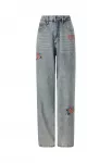 Ed Hardy Džinsai 'Blooming Death' mėlyna