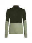 ICEBREAKER Megztinis be užsegimo alyvuogių spalva / pastelinė žalia