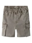 NAME IT Kelnės 'NMMBEN B CARGO MK SHORTS 7805-PO NO' margai pilka