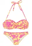 VENICE BEACH Bikinis geltona / &scaron;viesiai rožinė