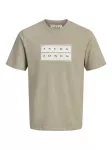 Jack & Jones Junior Mar&scaron;kinėliai 'JCOFUSION' rusvai žalia / pastelinė žalia