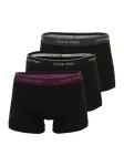 Calvin Klein Underwear Boxer trumpikės margai pilka / purpurinė / juoda / balta