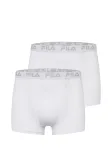 FILA Boxer trumpikės pilka / balta