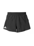 ADIDAS PERFORMANCE Sportinės kelnės 'ADIZERO' juoda / balta