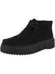 CLARKS Suvarstomieji kulk&scaron;nis dengiantys batai 'Torhill Moss' juoda