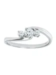 DIAMANT LETERNEL Žiedas sidabrinė