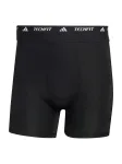 ADIDAS PERFORMANCE Sportinės kelnės 'TECHFIT Hybrid Short' juoda / balta