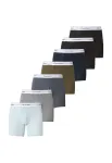 Calvin Klein Underwear Boxer trumpikės tamsiai mėlyna / pastelinė mėlyna / &scaron;viesiai pilka / tamsiai pilka / alyvuogių spalva / juoda