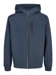 JACK & JONES Džemperis 'JCOFusion' tamsiai mėlyna jūros spalva