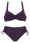 LASCANA Bikinis tamsiai violetinė