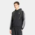 ADIDAS ORIGINALS Megztinis be užsegimo 'TEAMGEIST 26' &scaron;viesiai geltona / juoda / balta