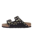 BIRKENSTOCK &Scaron;lepetės 'Birkenstock Ciabatta Arizona' margai juoda
