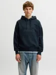 JACK & JONES Megztinis be užsegimo 'JORFrederiksberg' tamsiai mėlyna jūros spalva