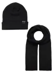 JACK & JONES Megzta kepurė 'Jolly' juoda